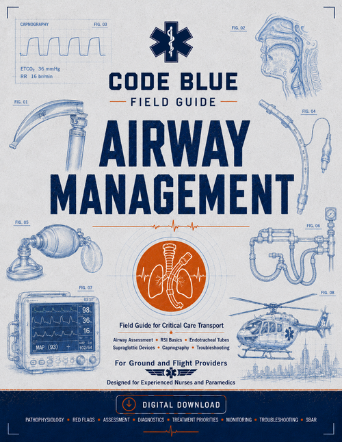 Airway Management Field Guide PDF | RSI, Intubation & CCT Reference