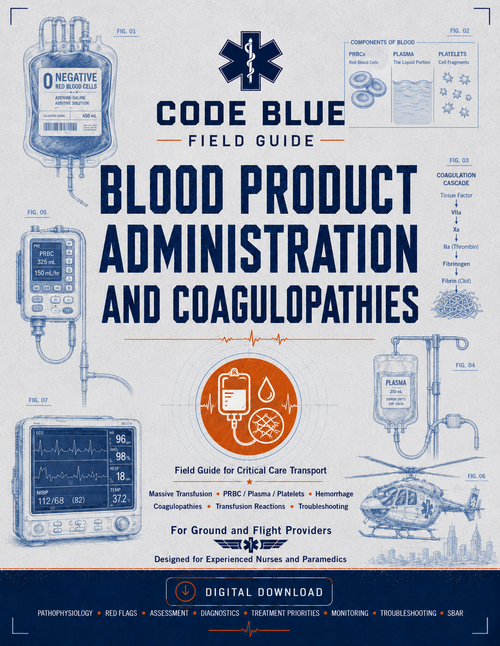 Blood Product Administration & Coagulation Field Guide PDF