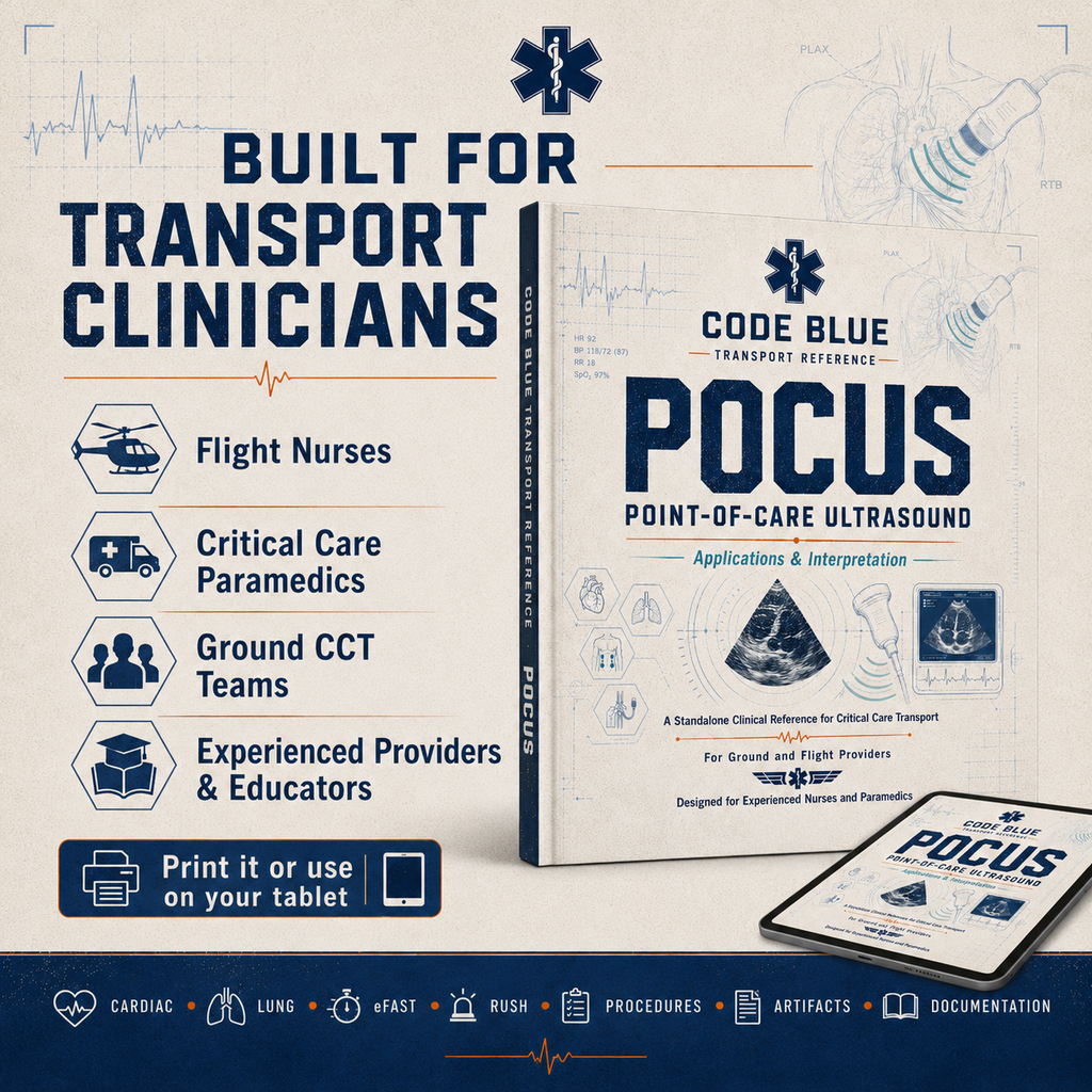 POCUS Guide for Critical Care Transport