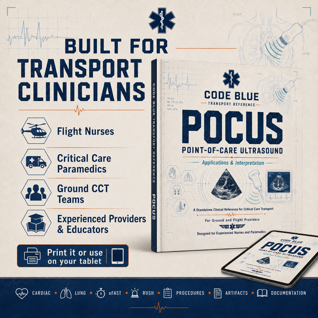 POCUS Guide for Critical Care Transport