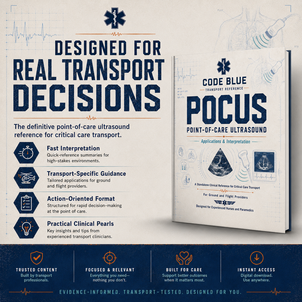 POCUS Guide for Critical Care Transport