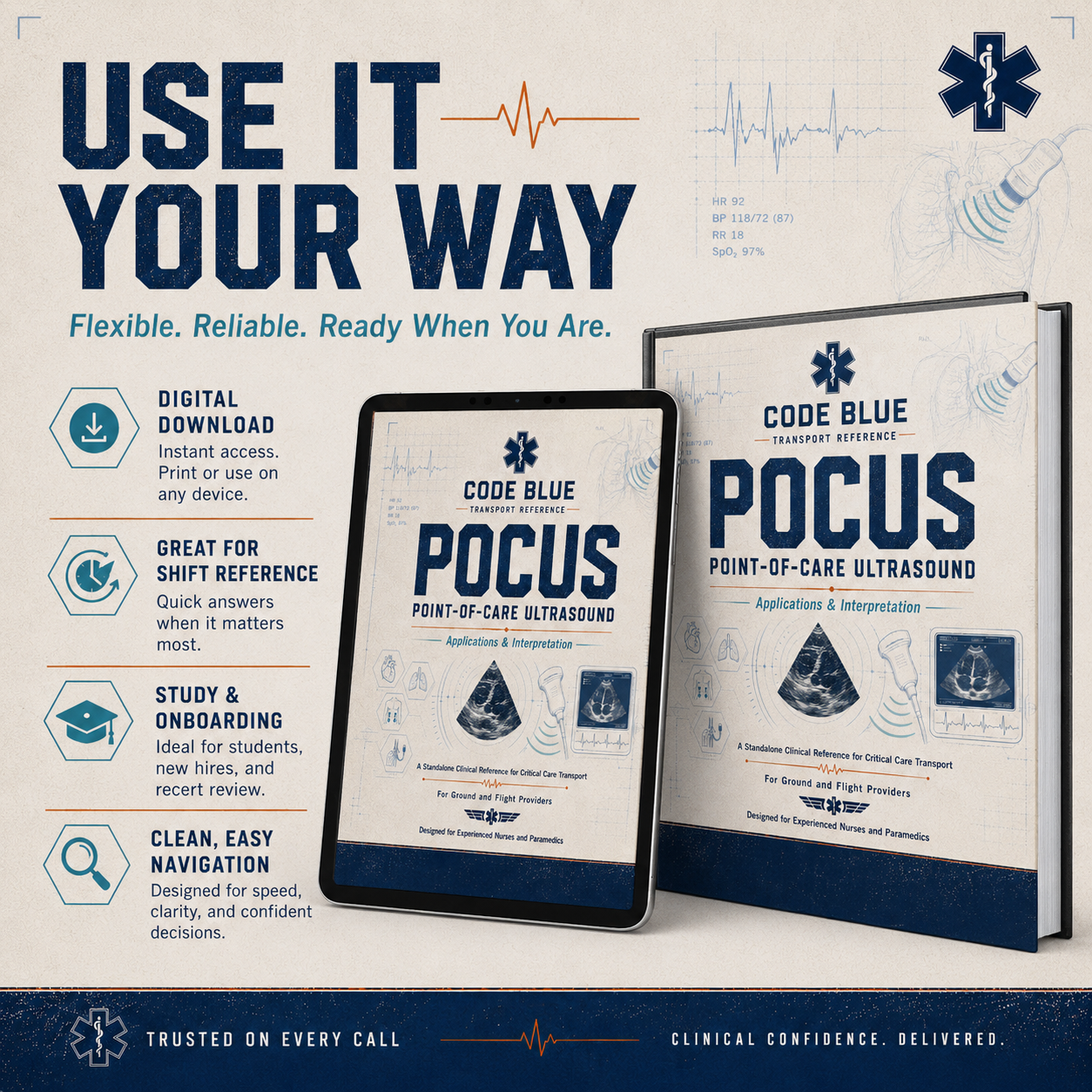 POCUS Guide for Critical Care Transport