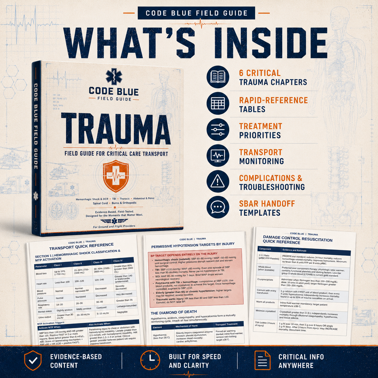Trauma Guide for EMS & Critical Care Transport