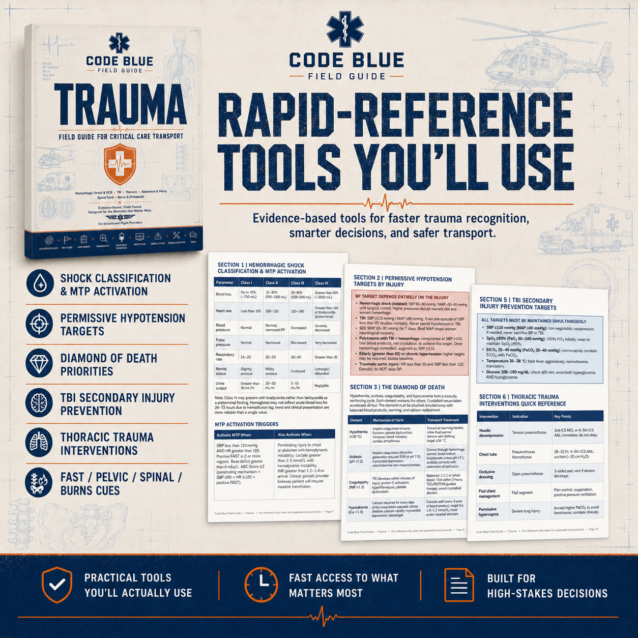 Trauma Guide for EMS & Critical Care Transport