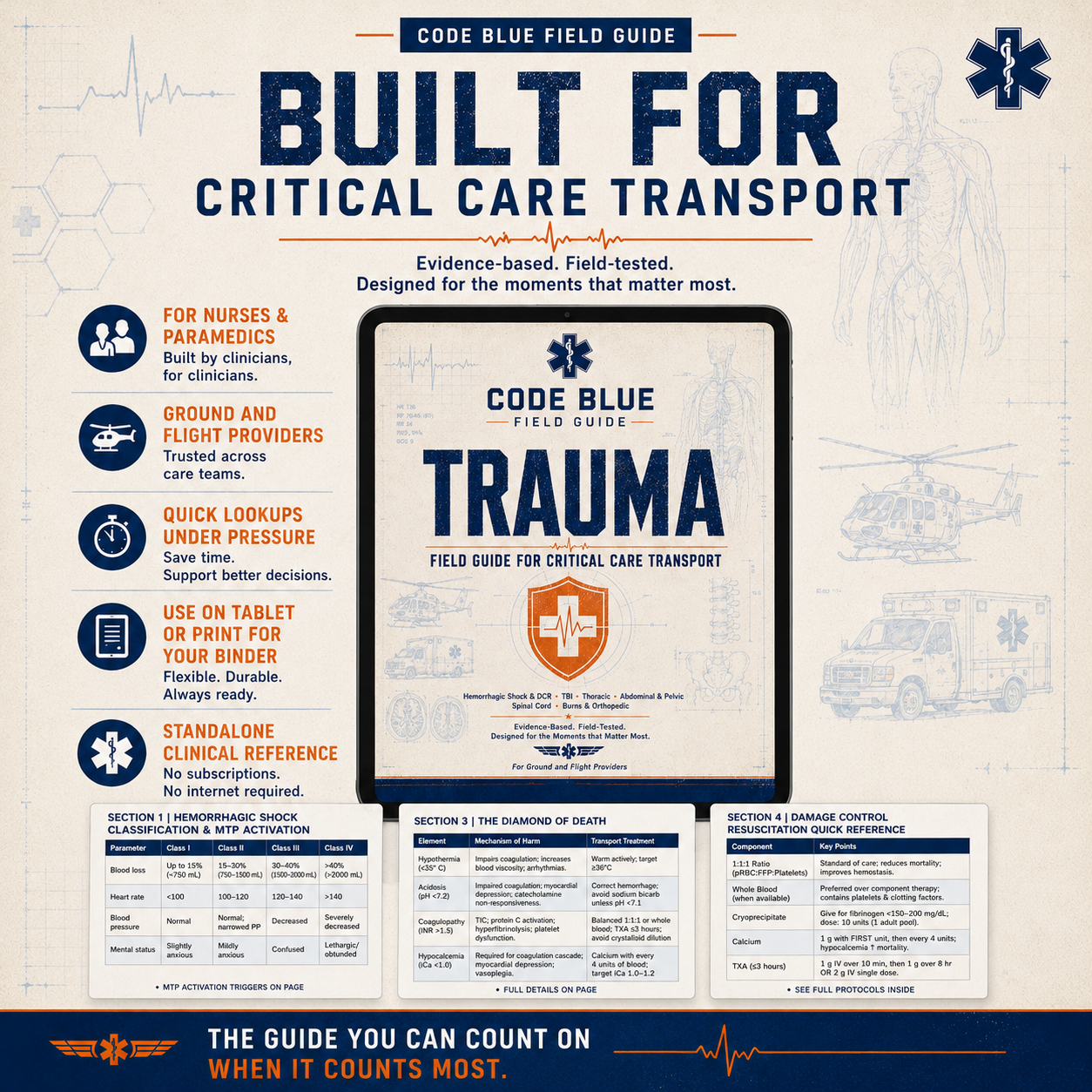 Trauma Guide for EMS & Critical Care Transport
