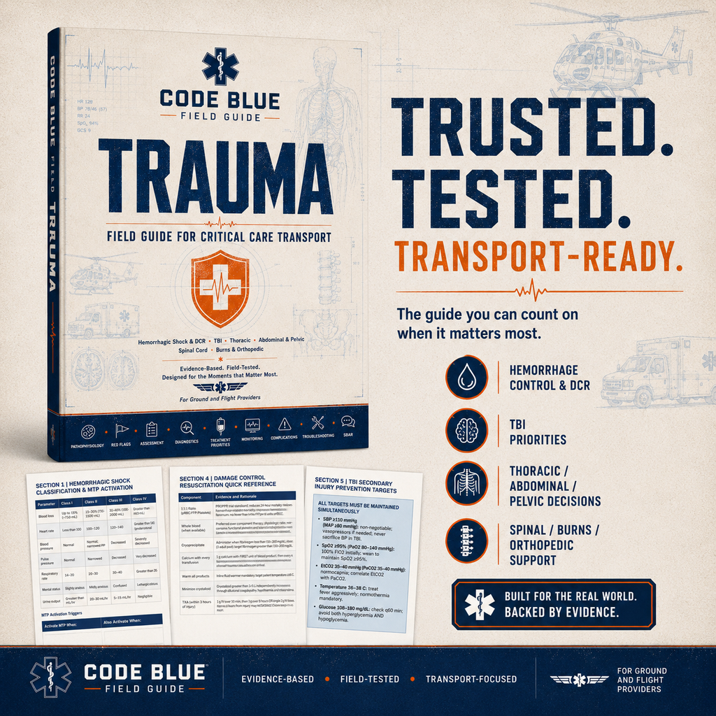 Trauma Guide for EMS & Critical Care Transport