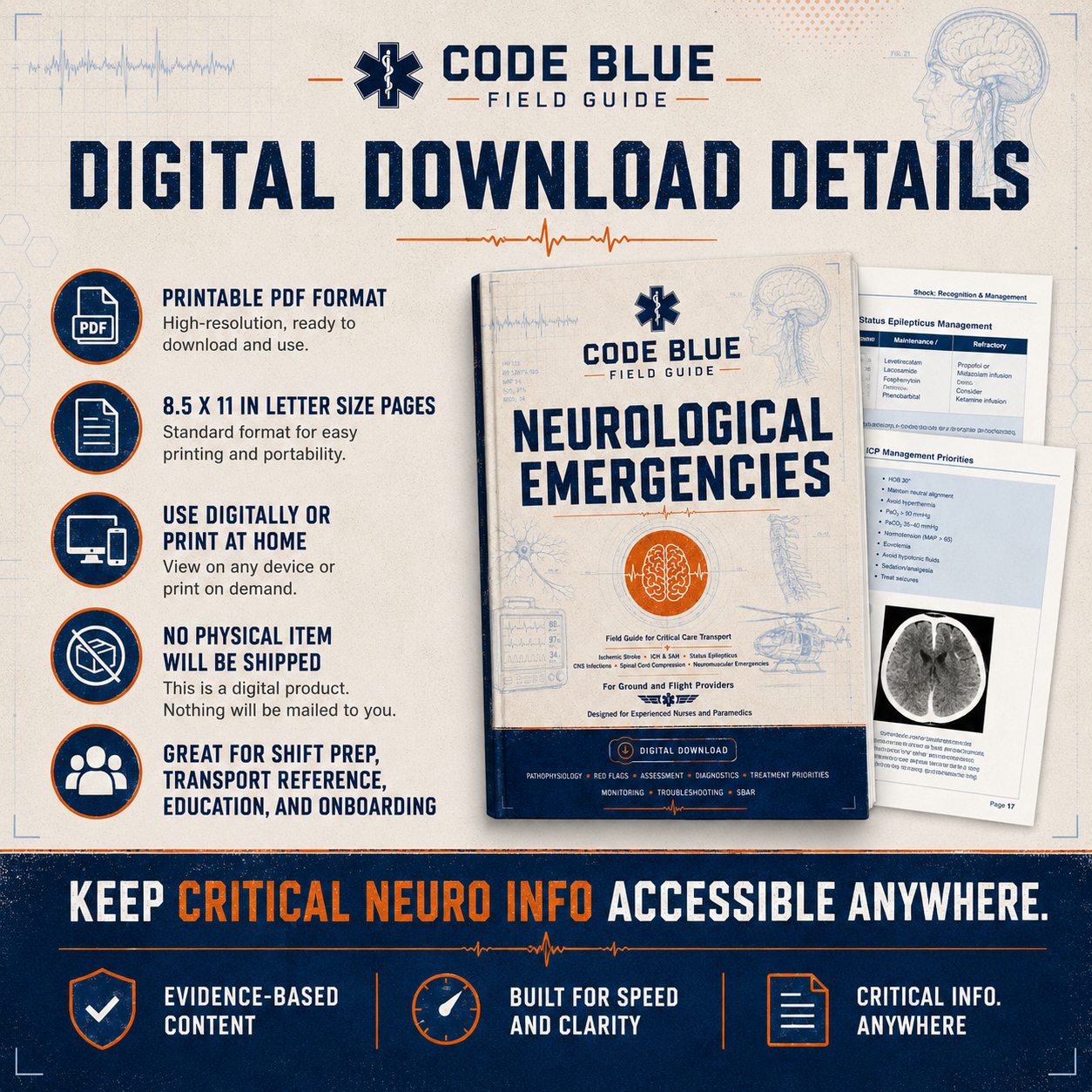 Neurological Emergency Guide for EMS & Critical Care Transport
