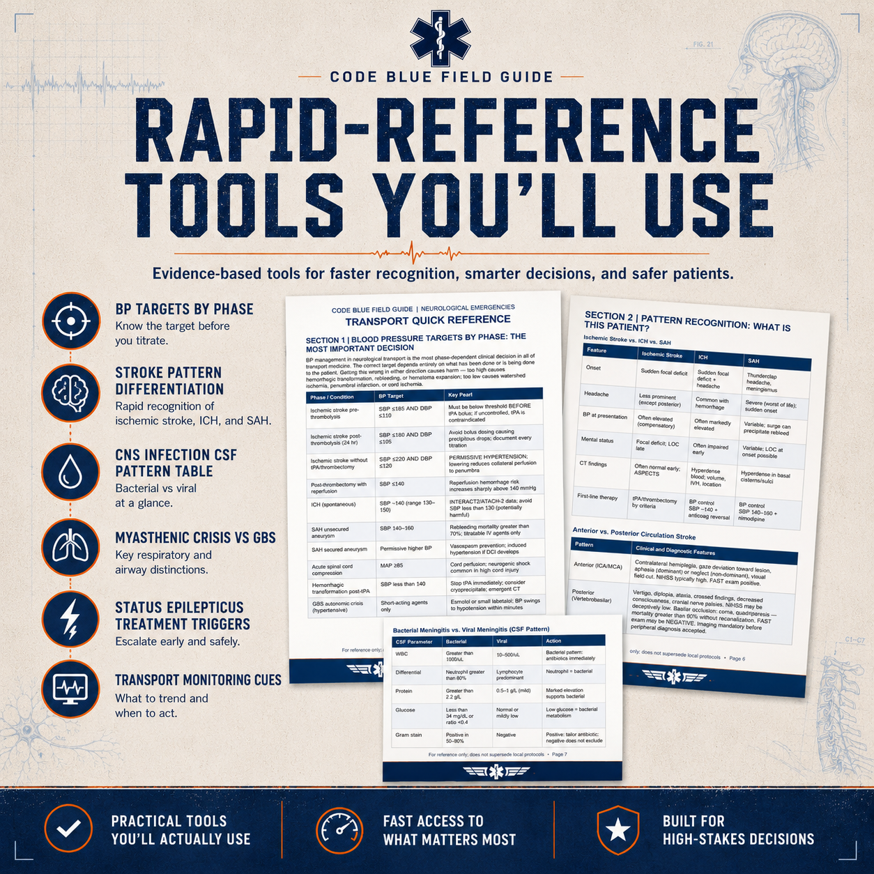 Neurological Emergency Guide for EMS & Critical Care Transport