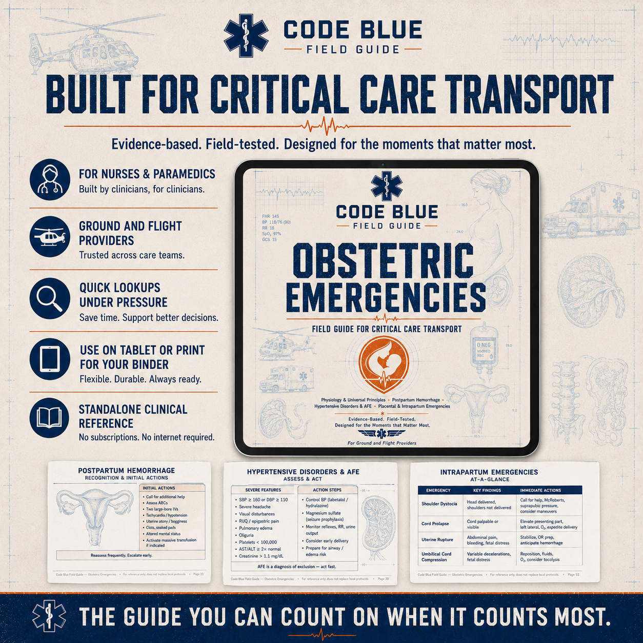 Obstetric Emergencies Field Guide for EMS & CCT Providers