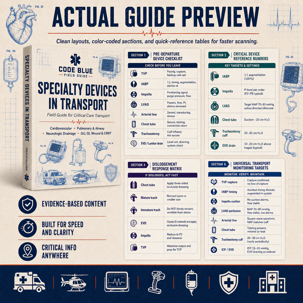 Specialty Devices in Transport Field Guide PDF