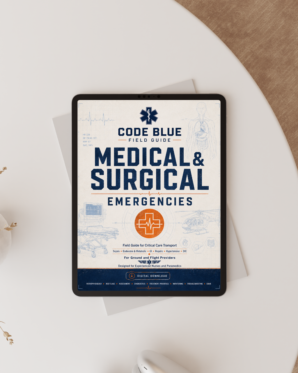 Medical Surgical Emergency Guide for EMS & Critical Care Transport
