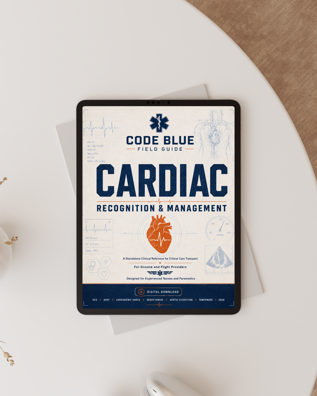 Cardiac Emergency Guide for EMS and Critical Care Transport