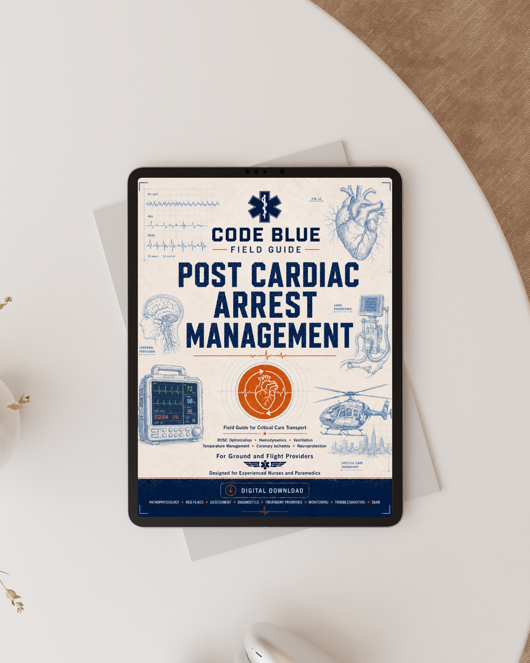 Post-Cardiac Arrest Management Field Guide PDF | EMS & CCT Reference
