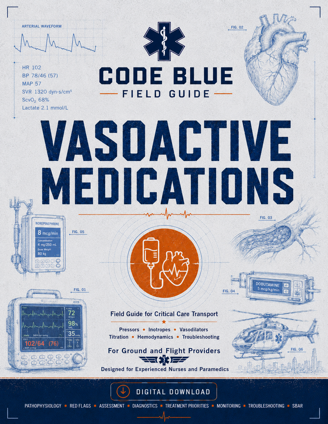 Vasoactive Infusions in Transport Field Guide PDF