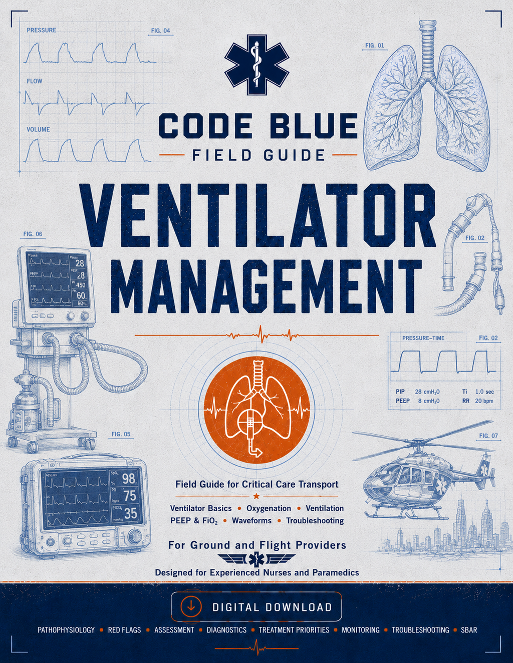 Ventilator Management Field Guide PDF | Mechanical Ventilation & CCT Reference